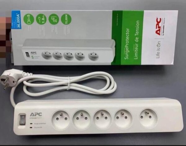 Limiteur de Tension APC 5 Prises