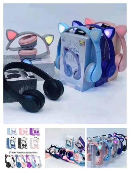 Wireless Cat Ear Headphones