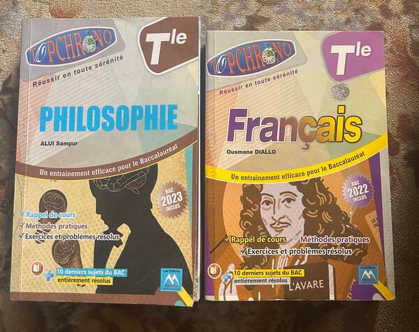 Manuels Tle Philosophie & Français