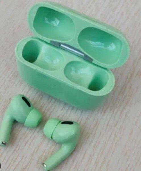 Écouteurs sans fil verts