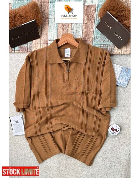 Polo en maille léger tendance