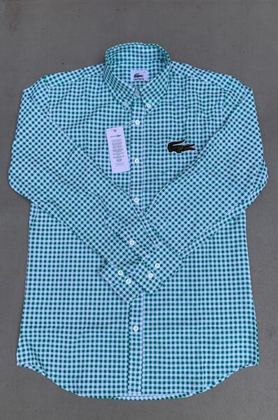 Chemise élégante à carreaux