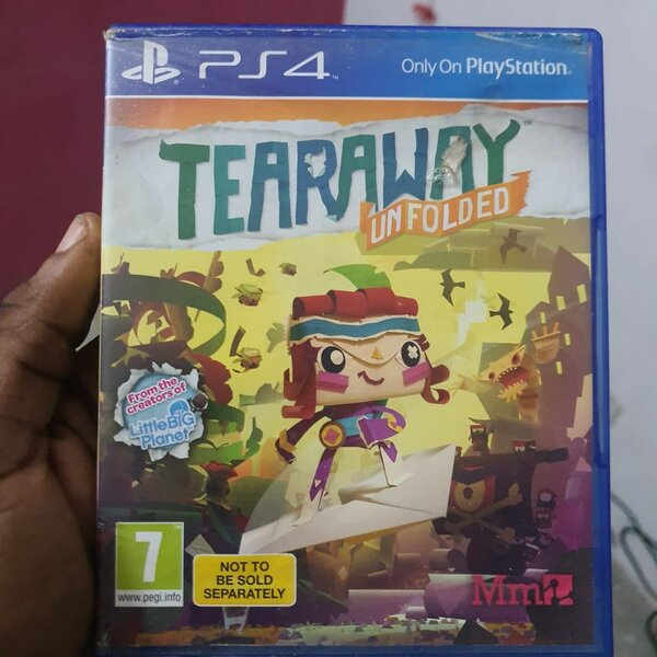 Jeu PS4 Tearaway Unfolded