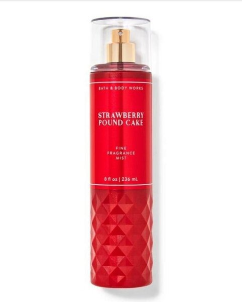 Strawberry pound cake mist by Bath and body works