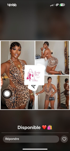 Robe Léopard Époustouflante