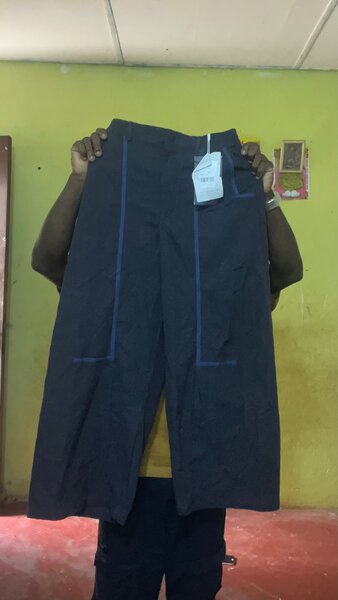 Pantalon bleu marine homme