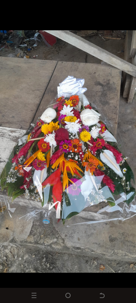 Bouquet floral coloré