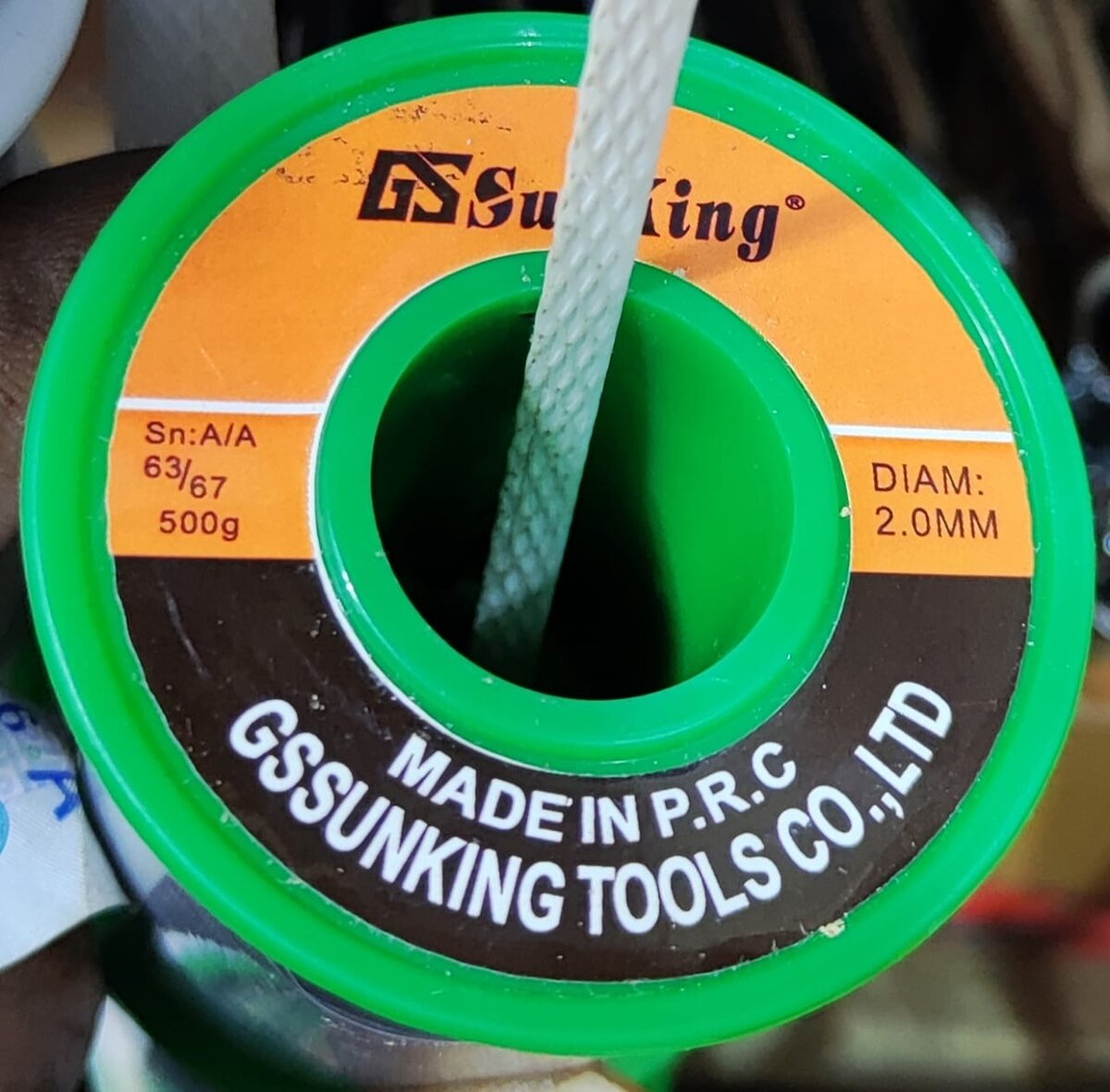 Fil à souder étain 2mm