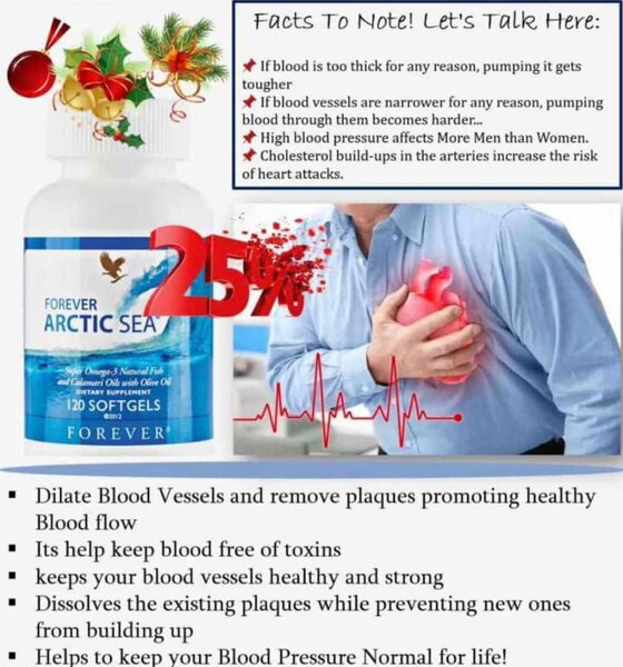 Forever Arctic Sea For BP & Cholesterol
