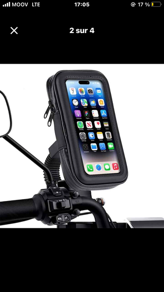 Support étanche pour téléphone