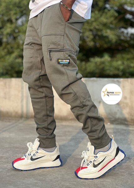 Pantalons cargo décontractés homme