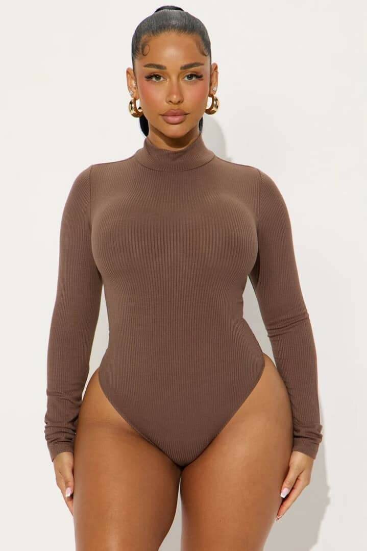 Haut moulant à manches longues