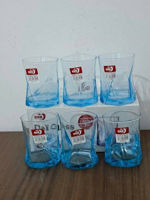 Ensembles de 6 Verres élégants