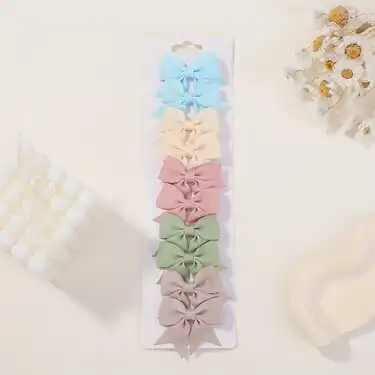 Lot de (10)nœuds pour cheveux