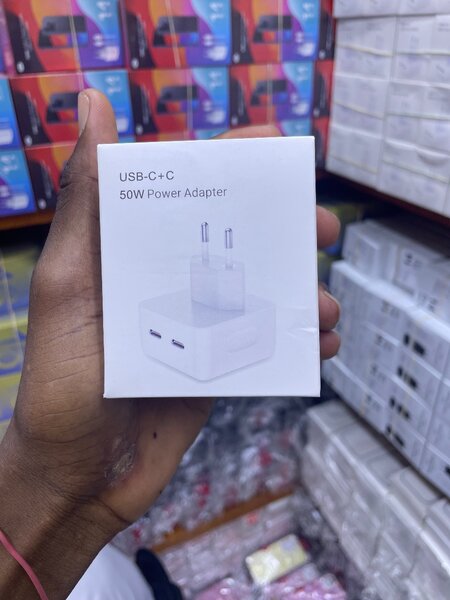 Adaptateur secteur USB-C+C 50W