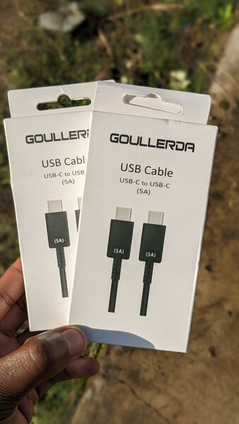 type C to C fast phone charging cables