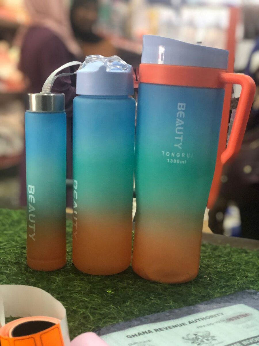 3 in 1 drinking bottle