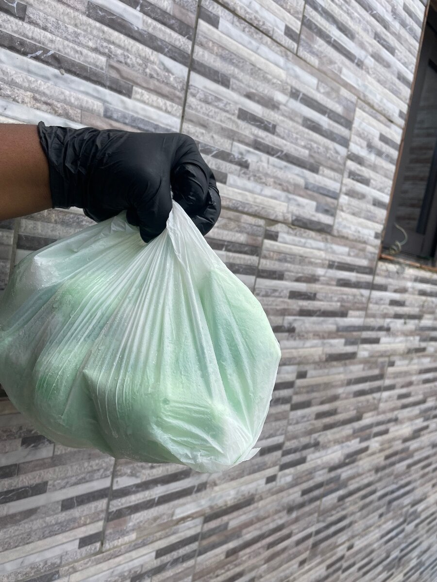 Boisson rafraîchissante verte