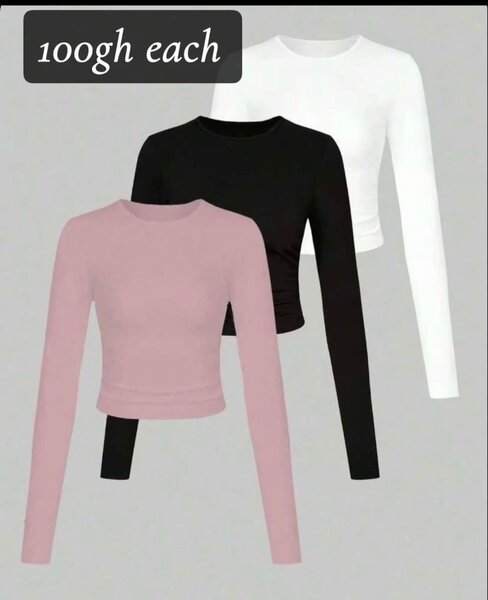 Long sleeves basic tops