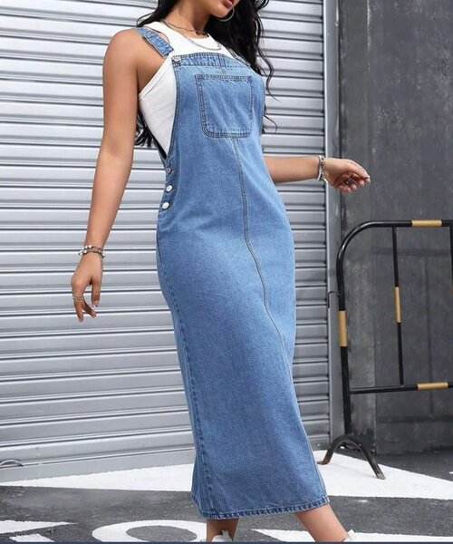 Robe Salopette en Jean