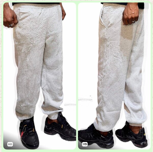 Pantalon de jogging gris homme