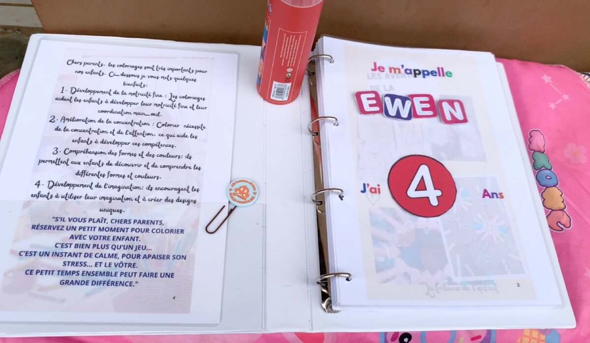 Livret d'activités coloriage