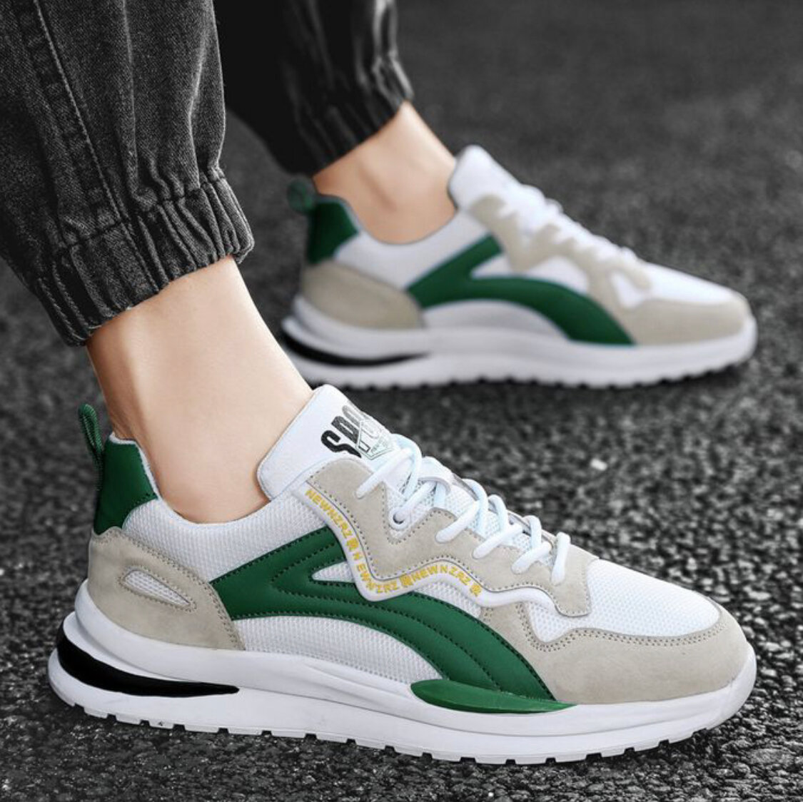 Baskets sport tendance homme