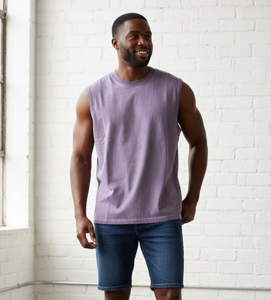 T-shirt vintage sans manches