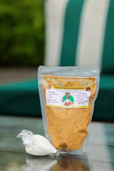 Pâte de claclo assaisonnée