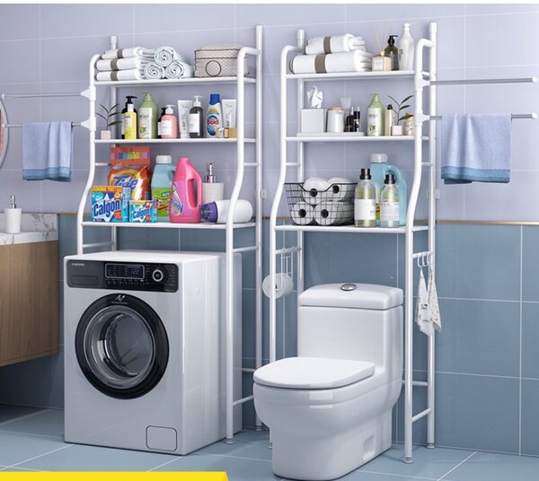 Toilet rack and lundary rack