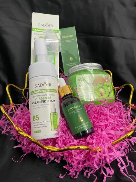 Ensemble de soin visage naturel