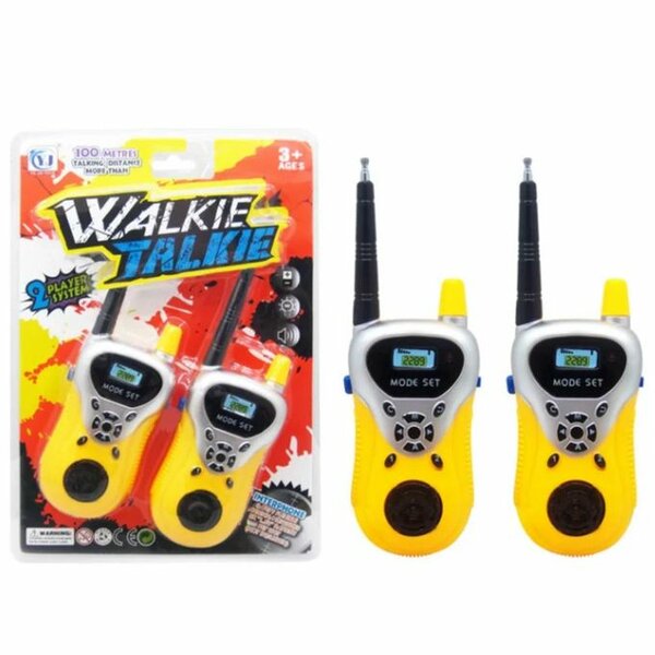 Talkie-Walkie Enfants Jaune