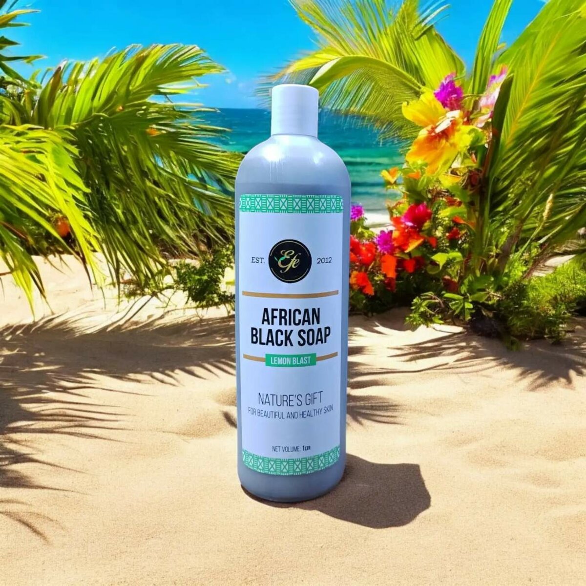 Lemon Blast African Black Soap Bath Gel 1.2 Liters