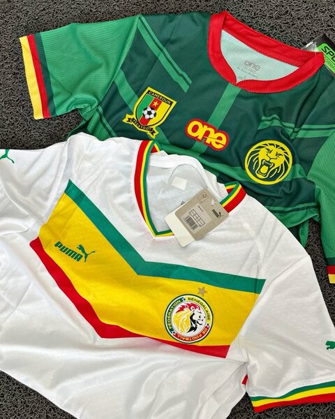 Maillots de football africains