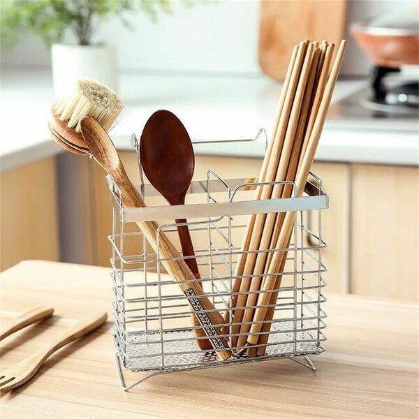 1 Pc Steel Spoon Holder Spoon Stands for Kitchen or Table