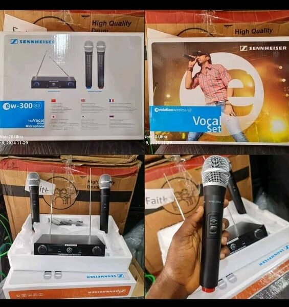 Sennheiser Ensemble de Microphones Vocaux Sans Fil