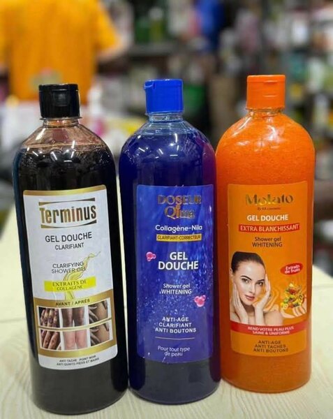 Gel douche Terminus fini les quinto et taches noir