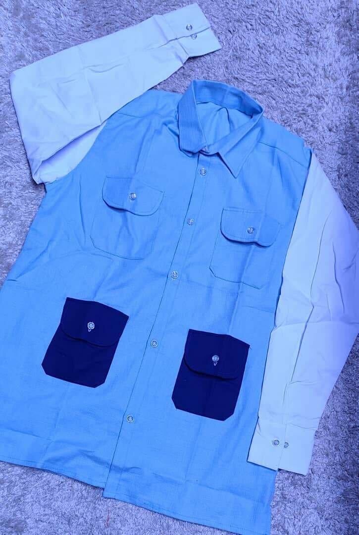 Chemise à motifs élégante