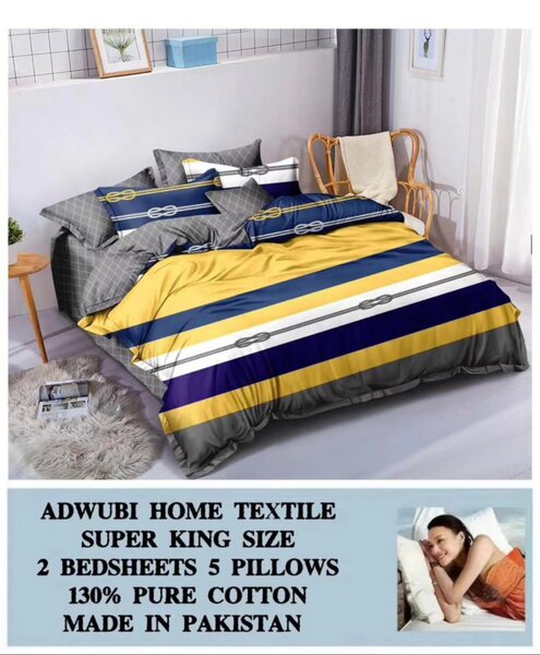 5 pillow cases 2 combo bedsheets