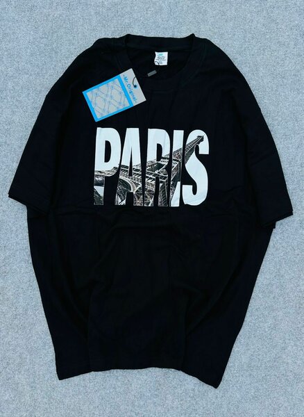 T-shirt imprimé en coton décontracté