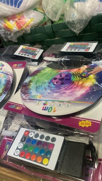 Guirlande LED RGB avec télécommande