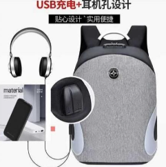 Sac A Dos Avec Port Usb Compatible PC 15 à 17 Pouces