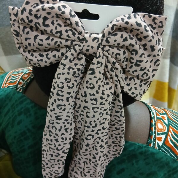 Noeud Léopard pour Cheveux