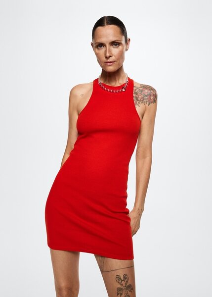 Robe coton dos basket