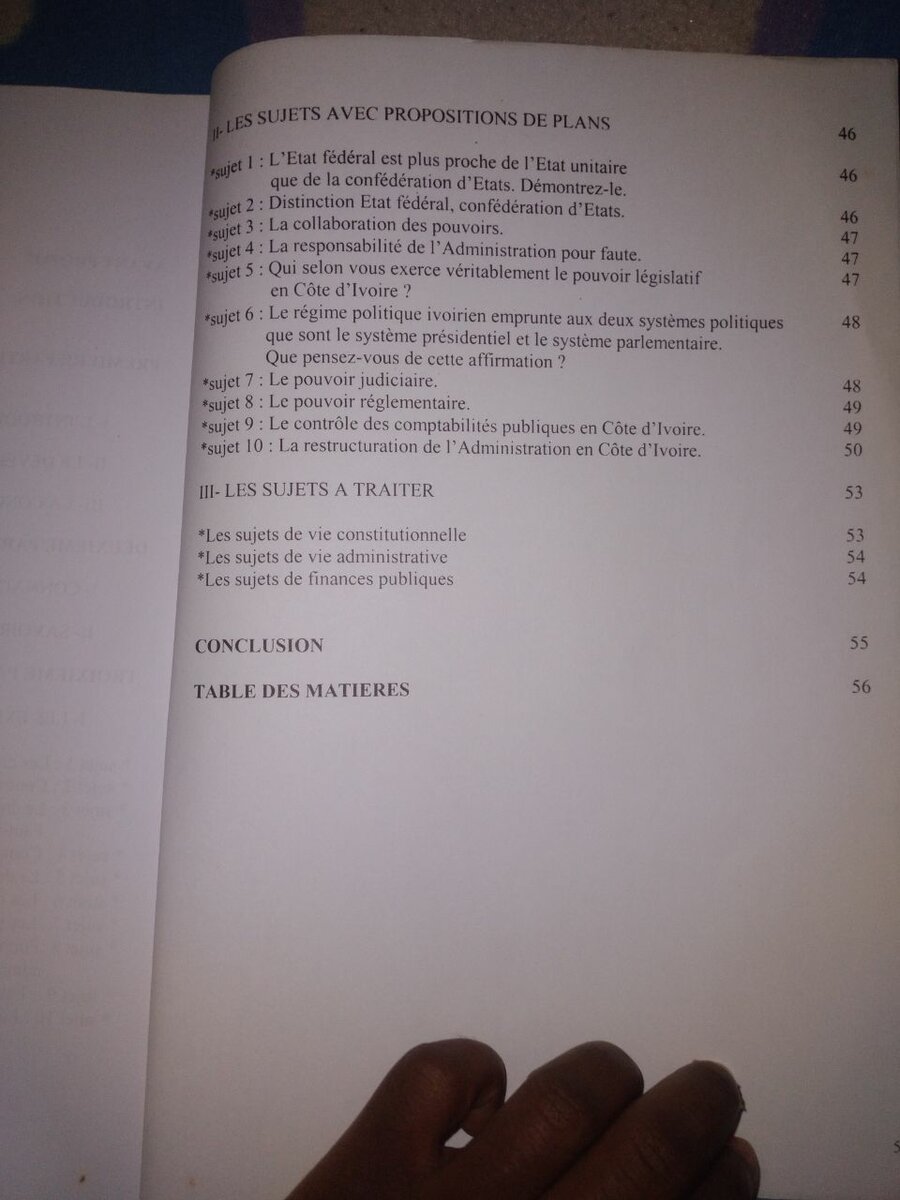 Livre de Réussite aux Concours