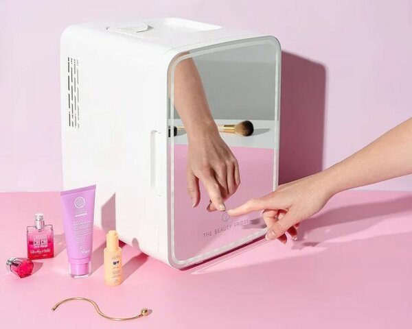 Beauty Fridge with mirror and LED