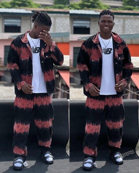 Veste en Jean Tie-Dye Homme