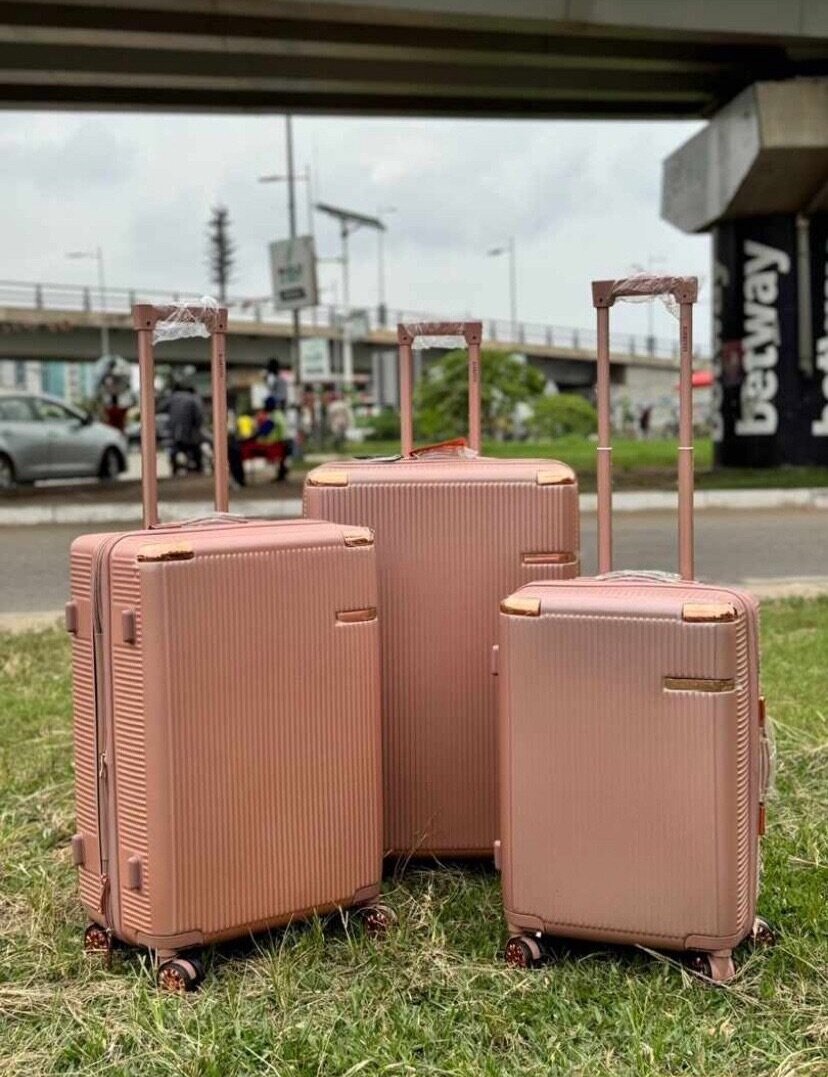 Brandnew double zip suitcase