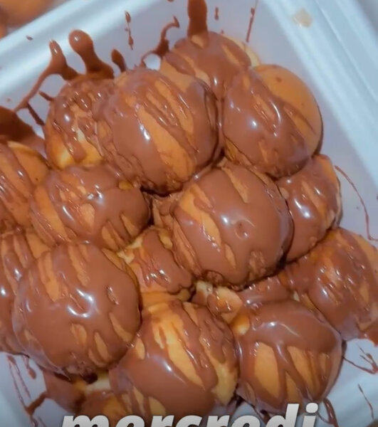 Délicieuses Chouquettes en Chocolat