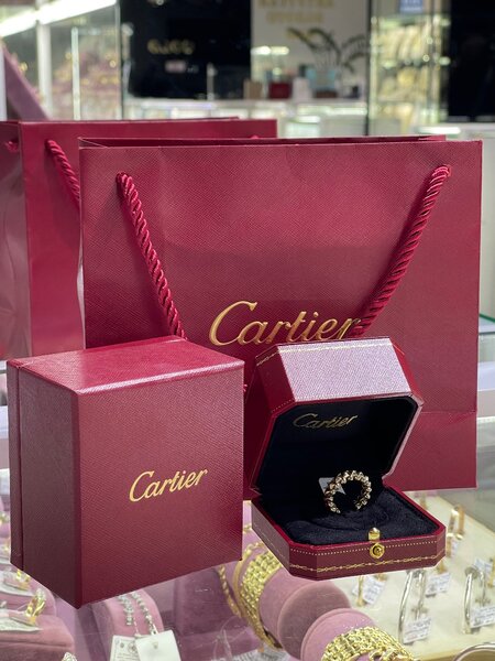 Кольцо Cartier clash